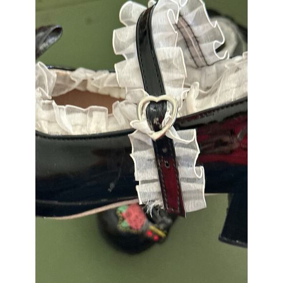 Japanese Lolita Women's harajuku chunky whimsygoth fairy goth Y2K Shoes Size 39 - Picture 11 of 11